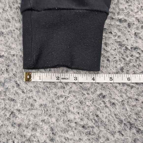 Fila Sweat Pants Men Large Black Stretch Drawstring Gym Fitness Active Tapered - Picture 8 of 9